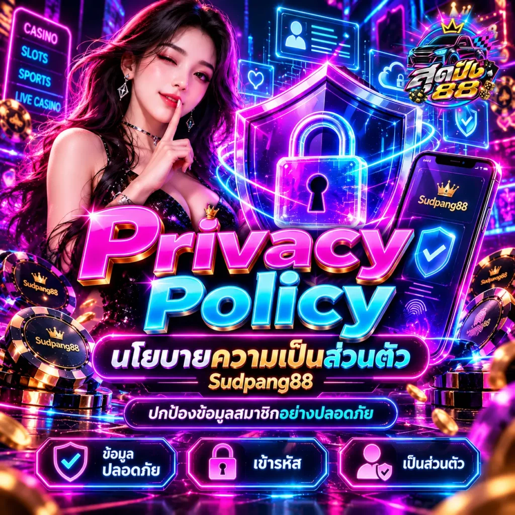 Privacy Policy หรือนโยบายความเป็นส่วนตัว สุดปัง88