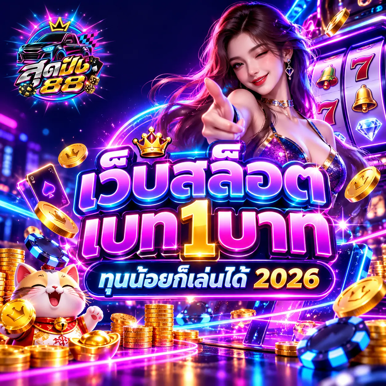 เว็บสล็อตเบท1บาท ทุนน้อยก็เล่นได้ 2026